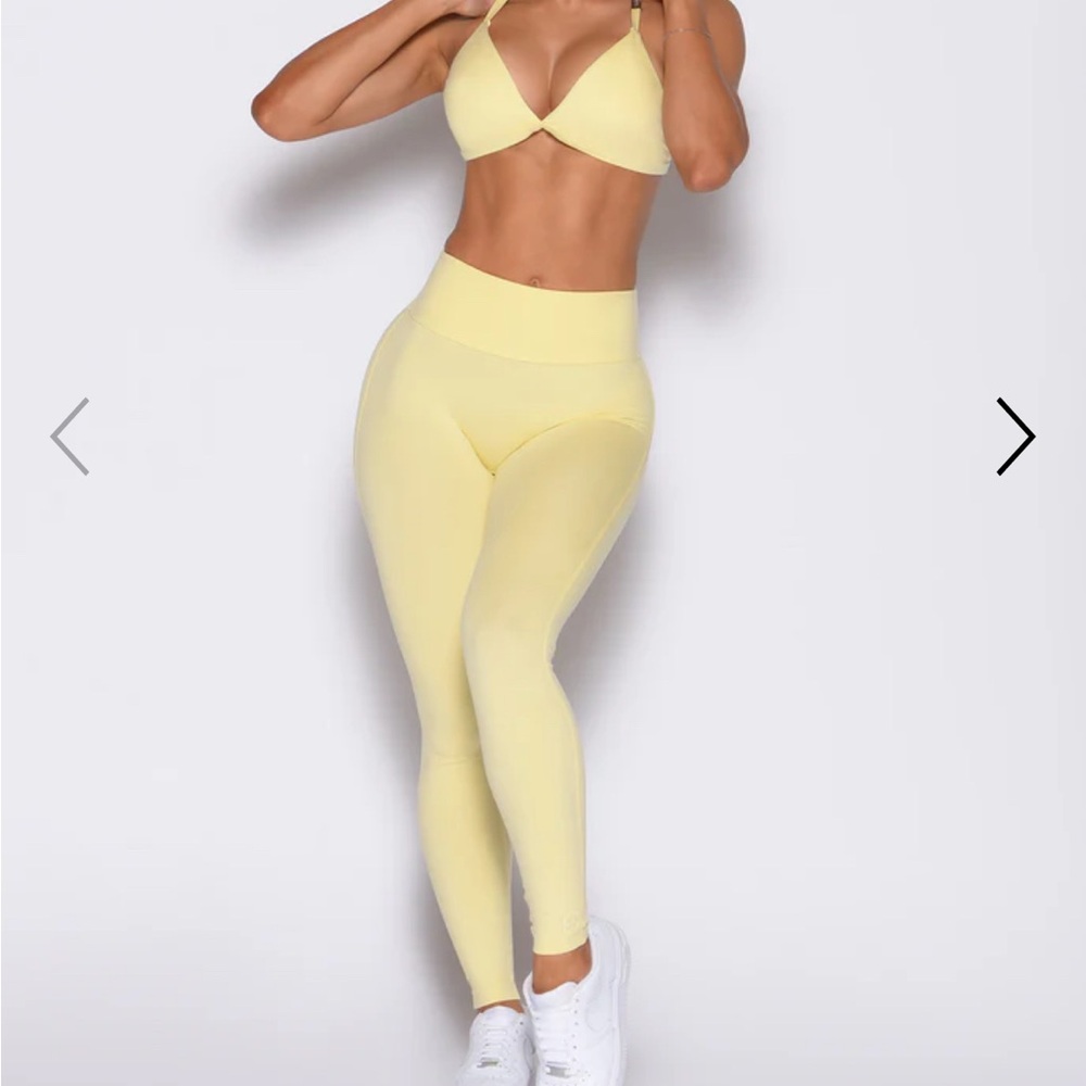 Bombshell Sportswear Yellow Seamless Leggings